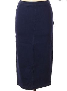 iJeans by Buffalo Dark Navy Denim Pencil Skirt